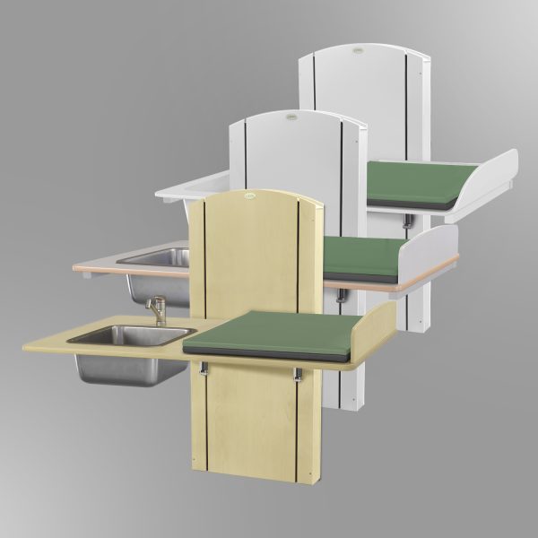Skötbord Lyfta Vägg - Bild 9